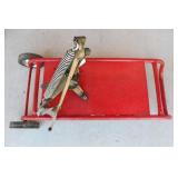 SKEET SHOOTER, WESTERN, ATTACHED TO MOBLE CART