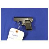 PISTOL, BROWNING, MDL "BABY BROWNING", SN 308789,