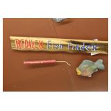 WALL SIGN, "REDNECK FISHING"