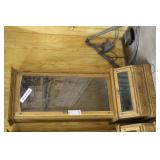 GUN CABINET, LOCKING, WITH SLANTED BASE, 72" X