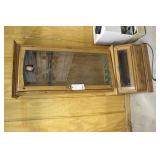 GUN CABINET, LOCKING, WITH SLANTED BASE, 72" X