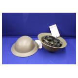 HELMET, 2 WWI DOUGHBOY