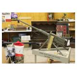 MACHINE GUN REPLICA, M2HB .50 CAL, WOOD/PLASTIC