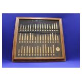 BULLET WALL HANGING DISPLAY, NATIONAL RIFLE