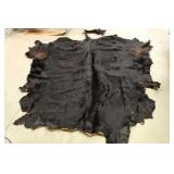 COWHIDE, 72" X 73", AT WIDEST POINT