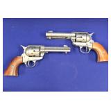 REPLICA GUN, FALKNER; (2) REVOLVER, NON FIRING;