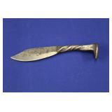 RAILROAD SPIKE KNIFE, DAYTONA BEACH, 4" WITH