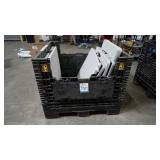 Storage Bin W/Folding Tables