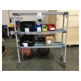 Cart with Heater and safety Equipment