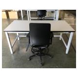 Lab Desk and Chair