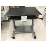 Small adjustable desk