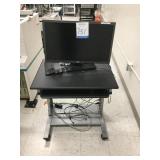 Desk W/ Monitor