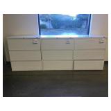 Global 3 Drawer Lateral  File Cabinets