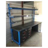 Workbench W//Shelves