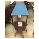 Long Office Table & Chair