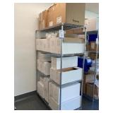 Various Supplies w/ Metro Rack