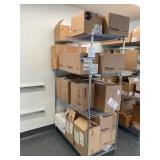 Various Supplies w/ Metro Rack