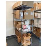 Various Supplies w/ Metro Rack