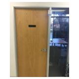 Lot office with contents