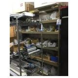 Store Room Shelving with Contents