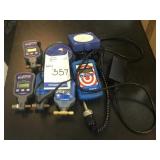 (3) Supco VG64 digital vacuum gauge, Digivac Bulls