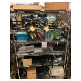 Metro Cart with Computer Components