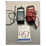 Multimeter and Thermo-Anemometer