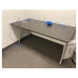 Tables and Filing Cabinet