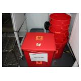 Bio Hazard Waste Cans