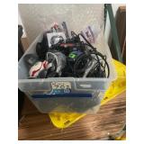 Bin w/Computer Accessories