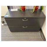 Lateral File Cabinet w/ Contents