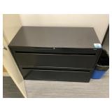Lateral File Cabinet w/ Contents