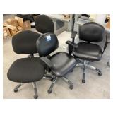 Rolling Lab Chairs and Pedestal