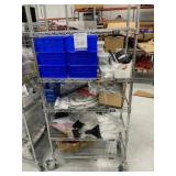 Metro Cart w/ Contents
