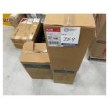 3 Cartons with Plastic Bins