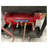 Compressed Air Tank w/ Utility Cart
