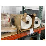 Pallet w/ Husky White Shrink Wrap Rolls