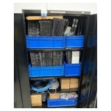 Uline Storage Cabinet w/ Contents
