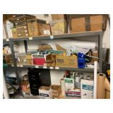 Shelving Rack w/ Contents
