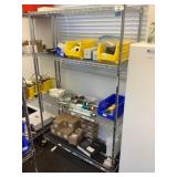 Rolling Rack with Contents