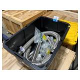 Tote w/ Hoses
