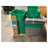 Empty Bins and Lids