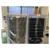 Rolling Racks with trays