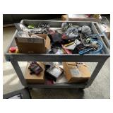 Cart with contents