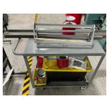 Metal Cart with COntents
