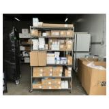 Laboratory Consumables Mixed Lot with Rack, Pall M