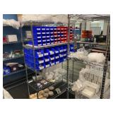 Wire Shelving W/Misc. Contents