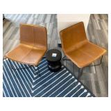 Slope Lounge Chairs & Coffee Table