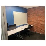 Electric Desk Office Set Up