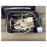 Bin w/ Power Strips
